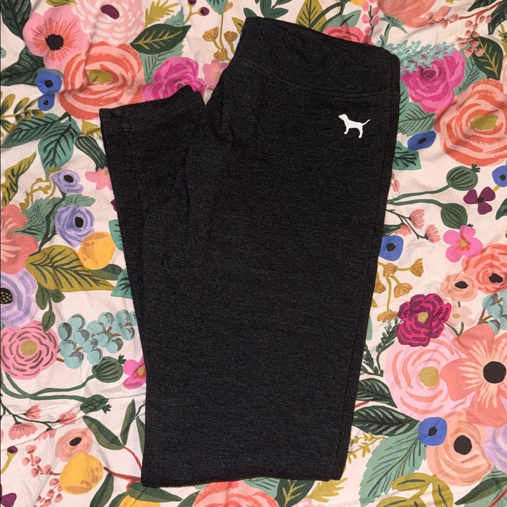 PINK Victoria's Secret Black Leggings